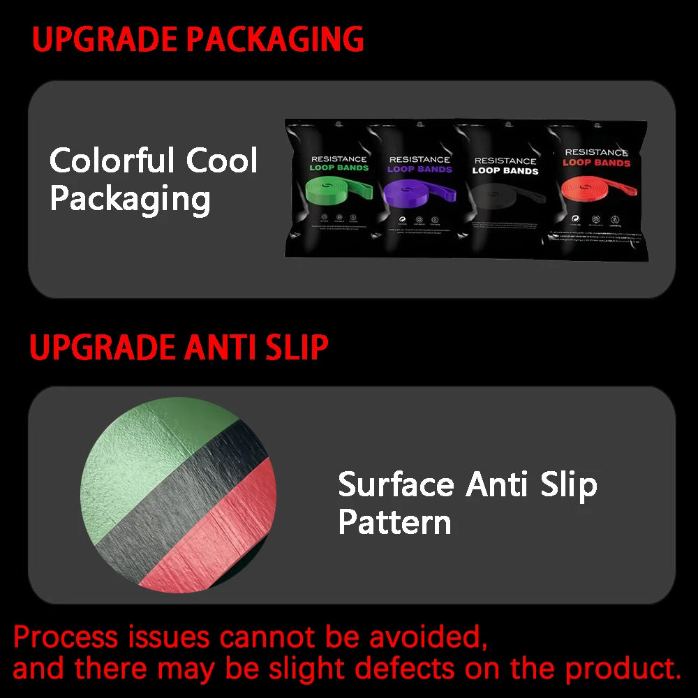 20~230lbs Heavy-Duty Resistance Band Agility Training Workout Gym Equipment Yoga Pilates Accessories Rubber Band Home Gym