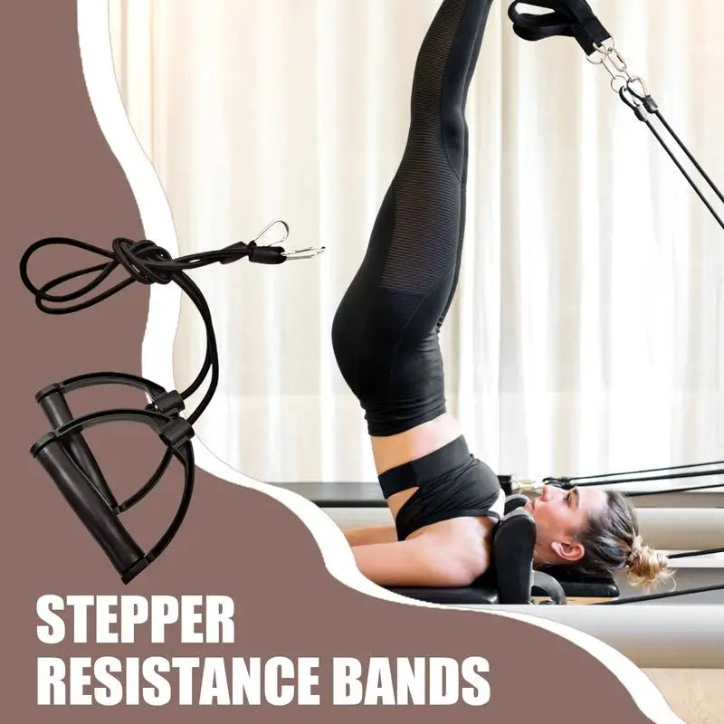 Resistance Bands Ergonomic Stepper Rope Pulling With Handles Multifunctional Household Exercise Supplies Fitness Equipment